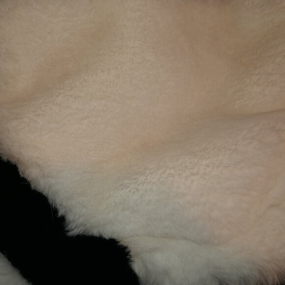 2 Mens Large Adidas SUPER SOFT Logo Faux Fur Firebird Jacket Coat & T Shirt - Picture 7 of 9